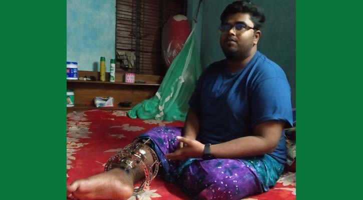 আহতদের উদ্ধারে গিয়ে গুলিবিদ্ধ হন ইমন